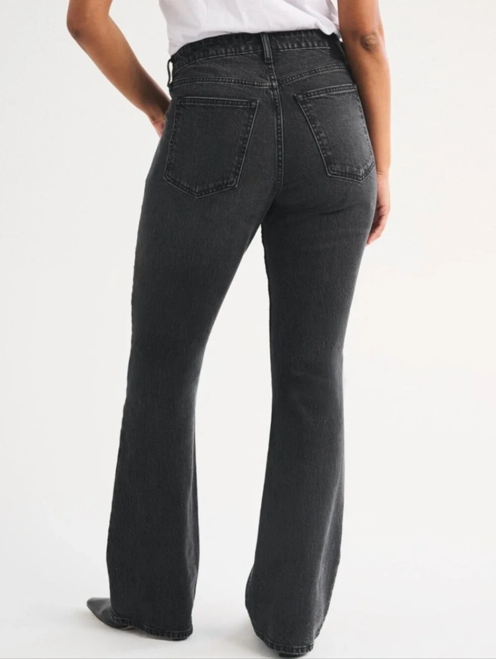 NWT Abercrombie Women's Curve Love High Rise Bootcut Jean